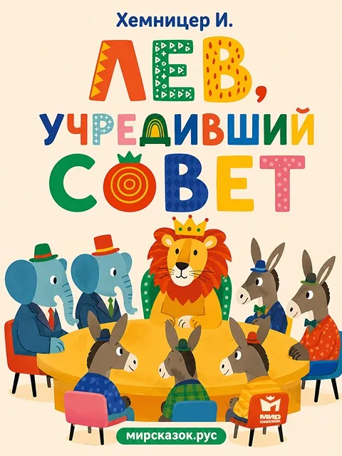 Лев, учредивший совет - басня Хемницера И. Лев, учредивший совет - басня Хемницера И.