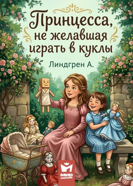 Принцесса, не желавшая играть в куклы, сказка Линдгрен А.