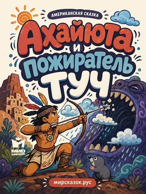 Ахайюта и пожиратель туч, Американская народная сказка