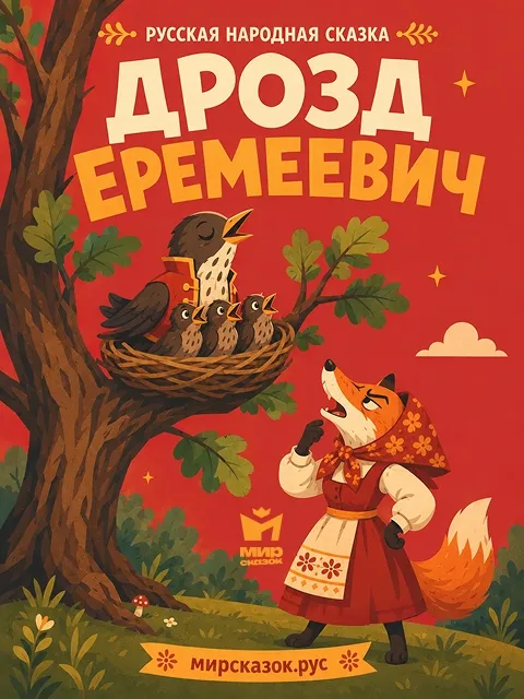 Дрозд Еремеевич, Русская народная сказка Дрозд Еремеевич, Русская народная сказка