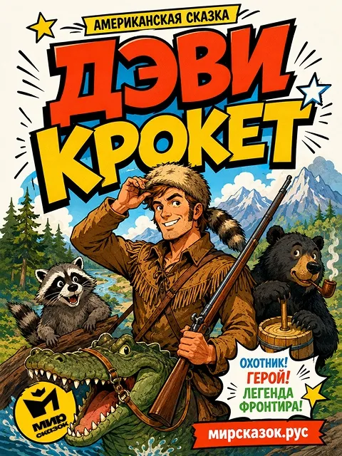 Дэви Крокет, Американская сказка Дэви Крокет, Американская сказка