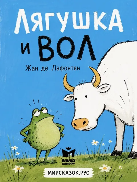 Лягушка и Вол - басня Лафонтена