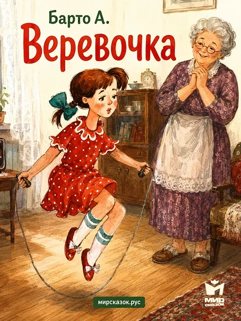 Веревочка, стихи Барто А. Веревочка, стихи Барто А.