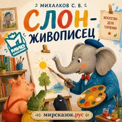Слон-живописец - аудиобасня Михалкова С.В.