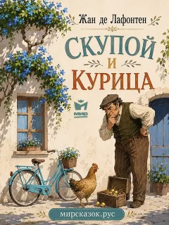Скупой и Курица - басня Лафонтена