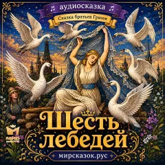 Шесть лебедей, аудиосказка Братьев Гримм