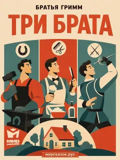 Три брата, сказка Братьев Гримм