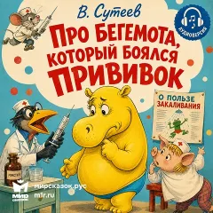Про бегемота, который боялся прививок - аудиосказка Сутеева В.Г.