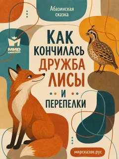 Как кончилась дружба лисы и перепелки - Абазинская сказка