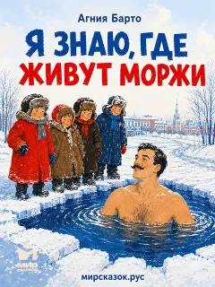 Я знаю, где живут моржи, стихи Барто А.