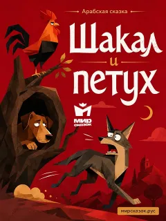 Шакал и петух, Арабские народные сказки