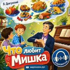 Что любит Мишка - аудиорассказ Драгунского В.Ю.