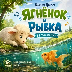 Ягненок и рыбка, аудиосказка Братьев Гримм