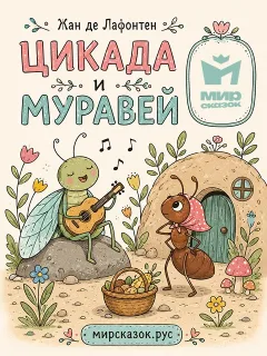 Цикада и Муравей - басня Лафонтена