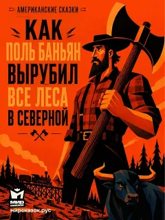 Как Поль Баньян вырубил все леса в Северной, Американская народная сказка