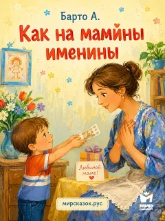 Как на мамины именины, стихи Барто А.