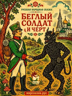 Беглый солдат и черт, Русская народная сказка
