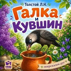 Галка и кувшин - аудиобасня Льва Толстого
