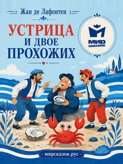 Устрица и двое Прохожих - басня Лафонтена