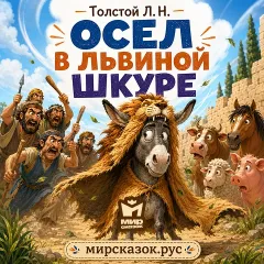 Осел в львиной шкуре - аудиобасня Льва Толстого