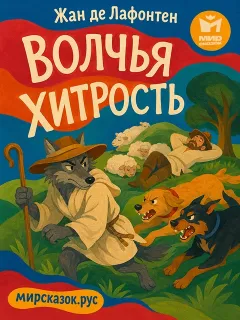 Волчья хитрость - басня Лафонтена