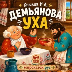Демьянова уха - аудиобасня Крылова И.А.
