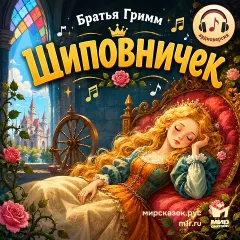 Шиповничек, аудиосказка Братьев Гримм