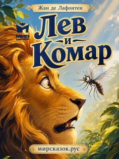Лев и Комар - басня Лафонтена