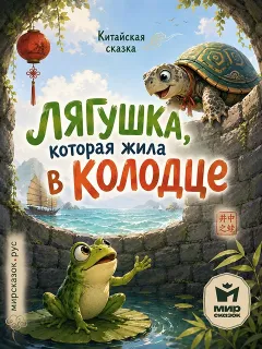 Лягушка, которая жила в колодце, Китайская народная сказка