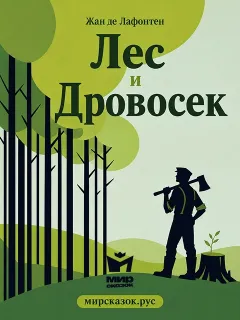 Лес и Дровосек - басня Лафонтена