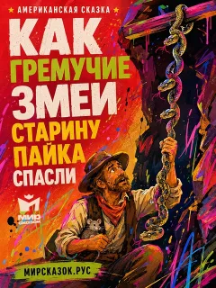Как гремучие змеи Старину Пайка спасли, Американская народная сказка