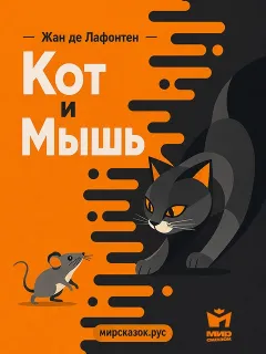 Кот и мышь - басня Лафонтена