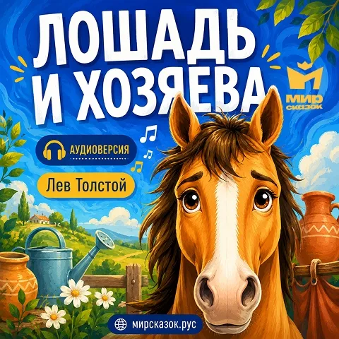 Лошадь и хозяева - аудиобасня Льва Толстого