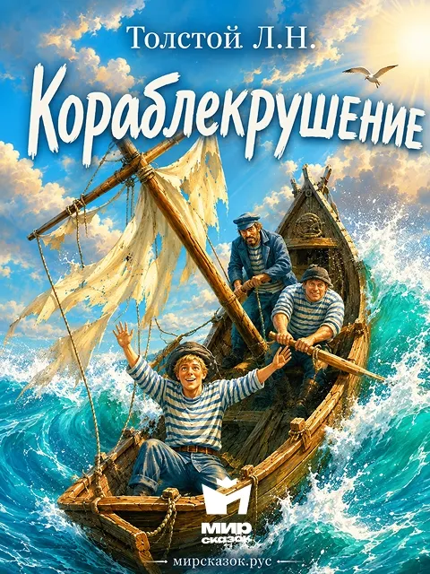 Кораблекрушение - басня Льва Толстого
