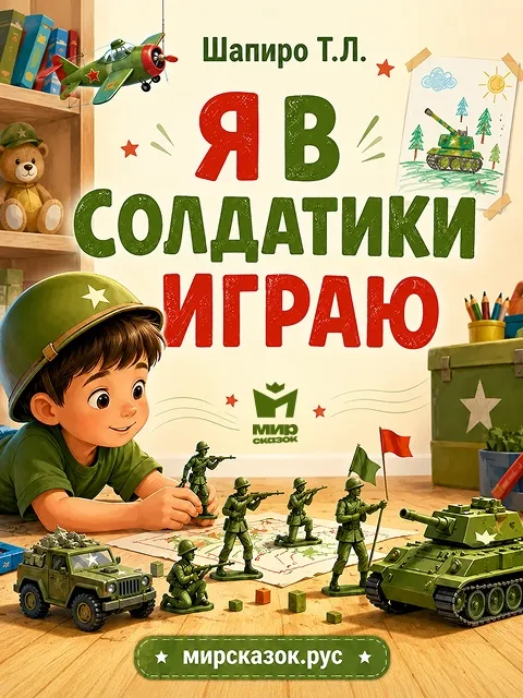 Я в солдатики играю - стих Шапиро Т.Л.