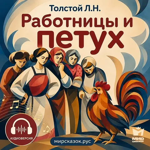 Работницы и петух - аудиобасня Льва Толстого