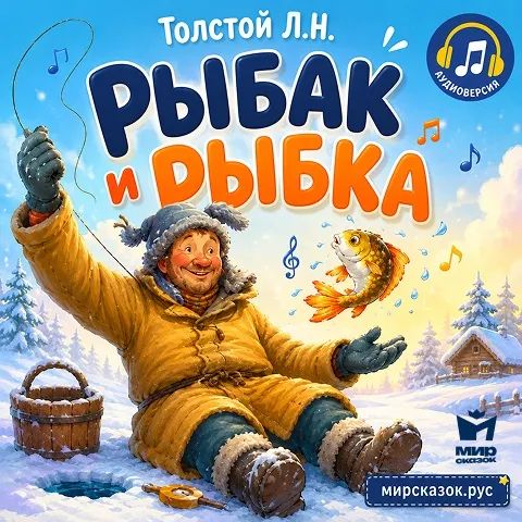 Рыбак и рыбка - аудиобасня Льва Толстого Рыбак и рыбка - аудиобасня Льва Толстого