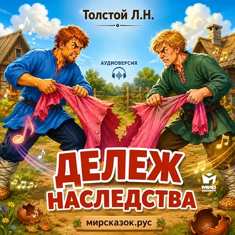 Дележ наследства - аудиобасня Льва Толстого Дележ наследства - аудиобасня Льва Толстого