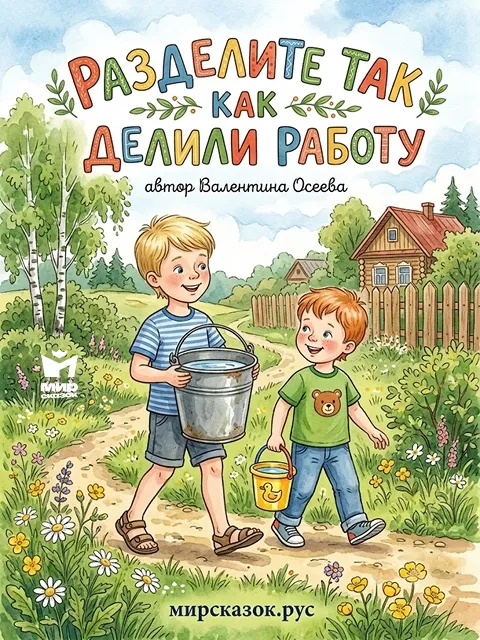 Разделите так, как делили работу Осеевой В.А. Разделите так, как делили работу Осеевой В.А.
