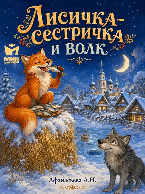 Лисичка-сестричка и волк - сказка Афанасьева А.Н. (Москва)