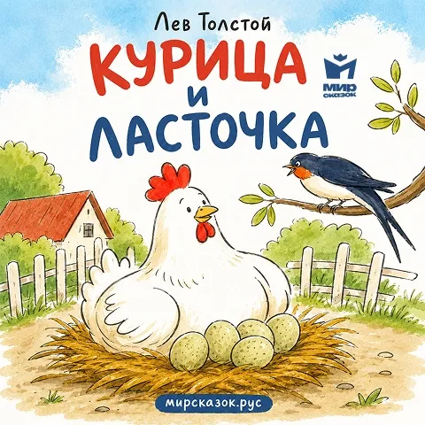 Курица и ласточка - аудиобасня Льва Толстого