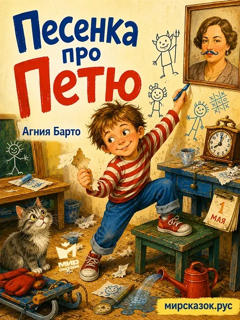 Песенка про Петю, стихи Барто А.