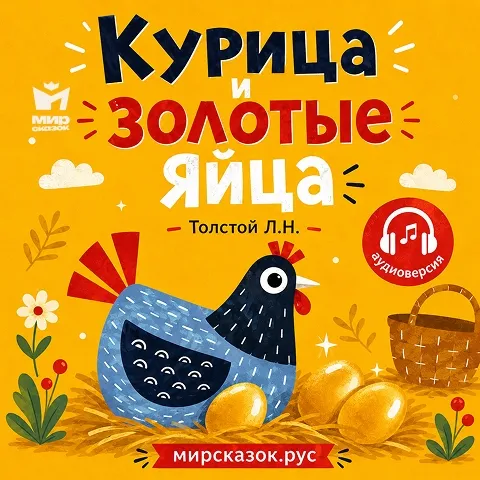 Курица и золотые яйца - аудиобасня Льва Толстого