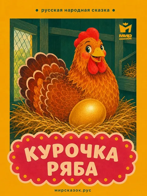 Курочка ряба, Русская народная сказка Курочка ряба, Русская народная сказка