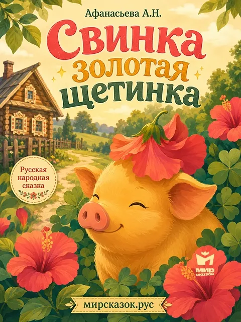 Свинка золотая щетинка, утка золотые перышки, золоторогий олень и золотогривый конь - сказка Афанасьева А.Н.