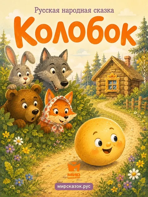 Колобок, Русская народная сказка Колобок, Русская народная сказка