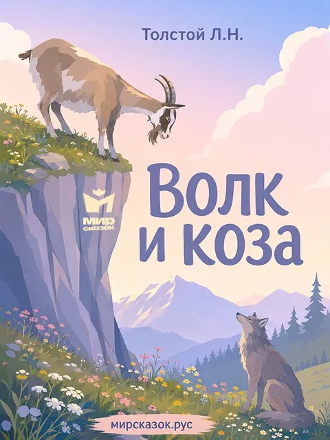 Волк и коза - басня Льва Толстого