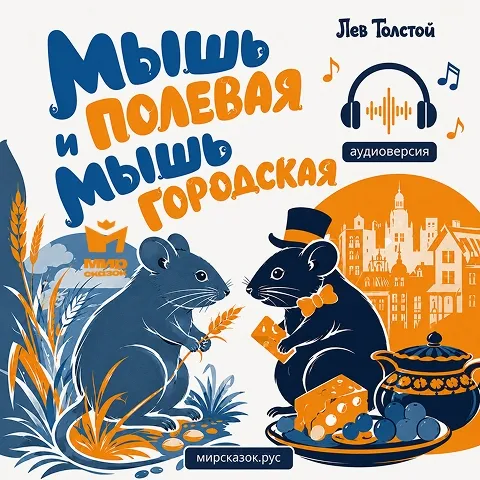 Мышь полевая и мышь городская - аудиобасня Льва Толстого Мышь полевая и мышь городская - аудиобасня Льва Толстого