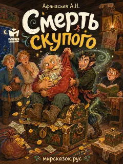 Смерть скупого - сказка Афанасьева А.Н.