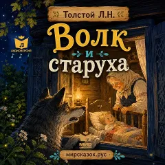 Волк и старуха - аудиобасня Льва Толстого